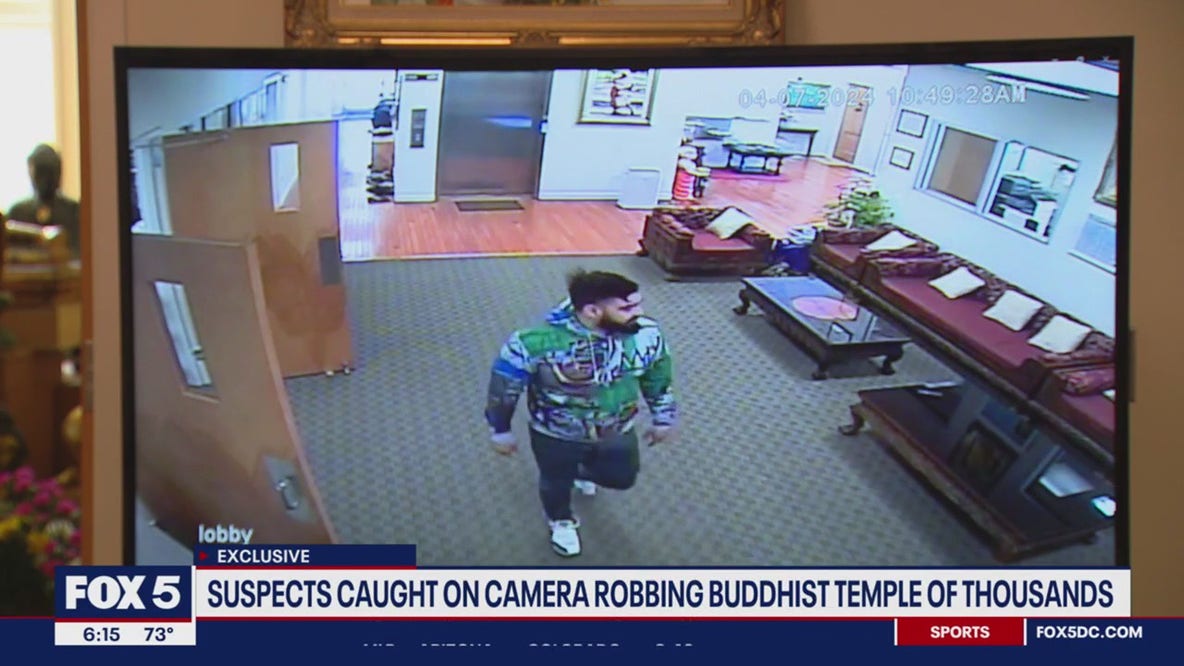 Buddhist temple robbed of thousands of dollars in Montgomery County